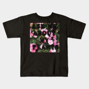 Ask Me About My Plants Kids T-Shirt